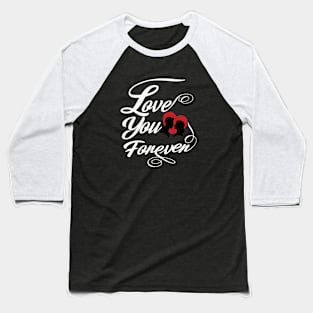 cool Couple heart   and cute design SAINT VALENTINE  love   gift  for lovers  romantic Baseball T-Shirt